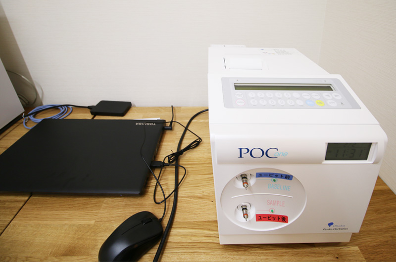 ピロリ菌検査機器（呼気テスト）